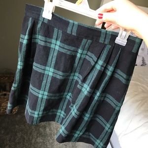 Plaid Skirt